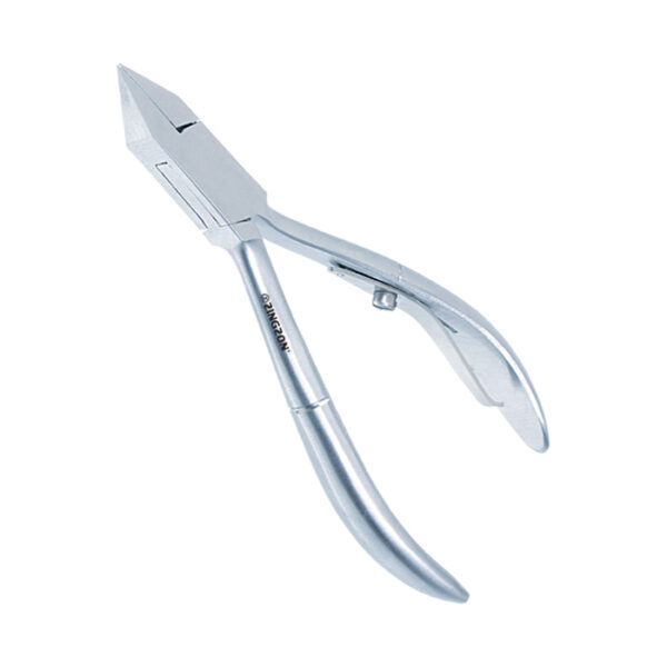 Flat Side Cutter 4", Box Joint, Single Spring, Stainless Steel