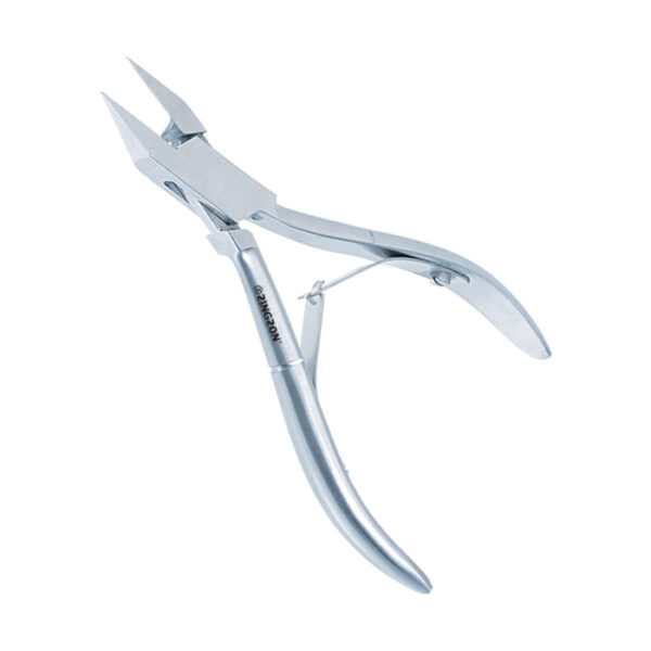 Flat Side Cutter 4.5", Box Joint , Double Spring, Stainless Steel