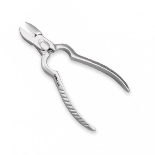 Nail Cutter 5.5", Spring Less With Screw Lock, Printed Handle, Stainless Steel