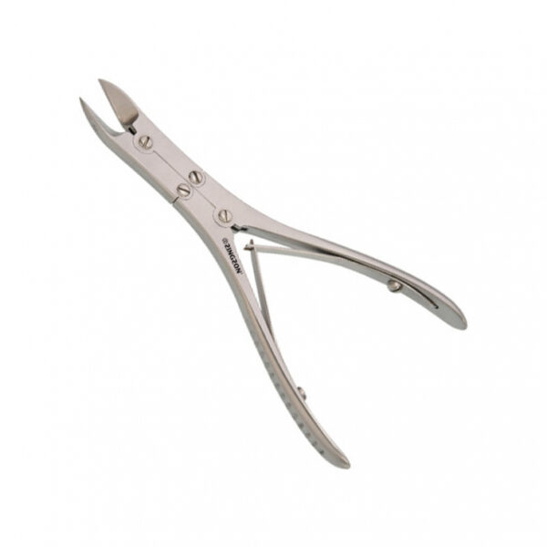 Four Joint Nail Cutter 15cm, Double Spring, Printed Handle, Stainless Steel