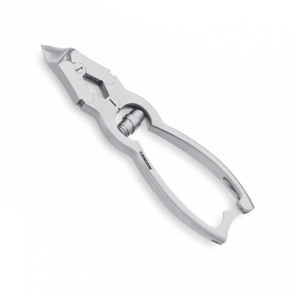 Four Joint Nail Cutter 15cm, Moon Style, Barral Spring With Lock, Stainless Steel