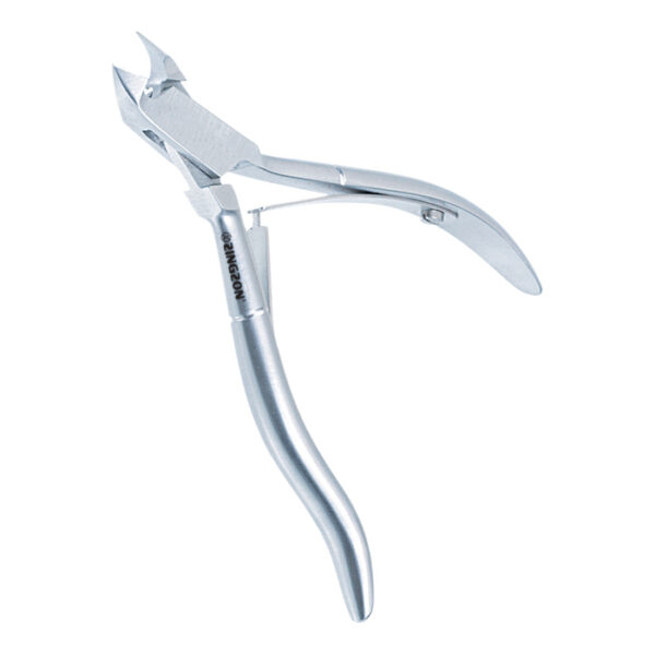 Nail Nipper 4″/ 6mm, Box Joint, Double Spring, Handle Curved, Stainless Steel